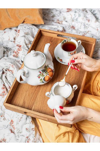 Esci Design Wooden Tray - 30X40 XXL Tray - Hotel Presentation - Breakfast Presentation Tray - Premium Tray
