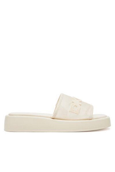 Dkny Șlapi bej pentru femei DKNY-K2500541 BNE BONE