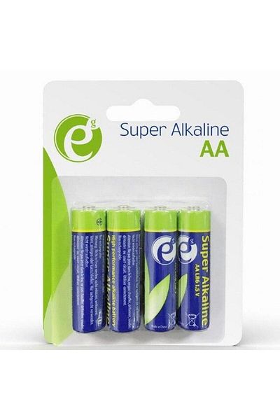 Gembird Gembird AA batteries (R6), 1.5V alkaline, 4 pcs., EG-BA-AA4-01