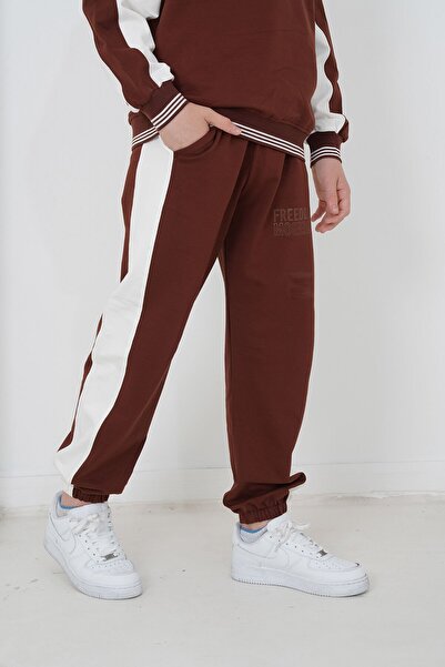 HayKids Σετ αγοριού με ριγέ γιακά ποδηλάτου από ύφασμα δύο κλωστών