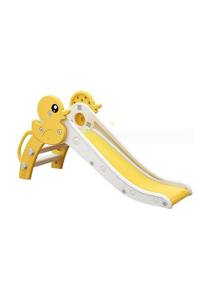 Ma Baby Children's Slide Indoor Household Small Kids Slide for Toddlers Indoor Freestanding Yellow