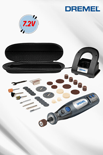 Dremel Micro 7.2V Li-ion Akülü El Motoru 35 Aksesuarlı