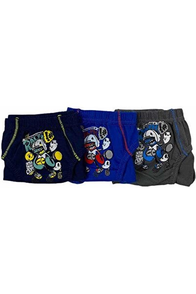 CUBBUX 0138 Children's Colorful Slip Panties 6 Pieces