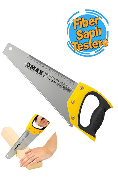 DMAX Fiber Saplı Pala Testere Yay Çeliği 30 cm