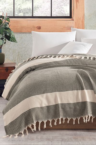 Casnack Aymila Model Green Single Pique 170X210Cm