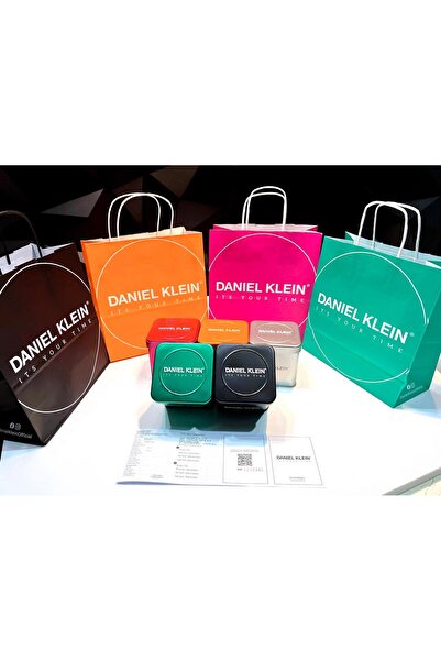 Daniel Klein Steel Cord 30 Mt Water Resistant 2 Years Warranty Women's Wrist Watch+Bracelet Byn.10816.6