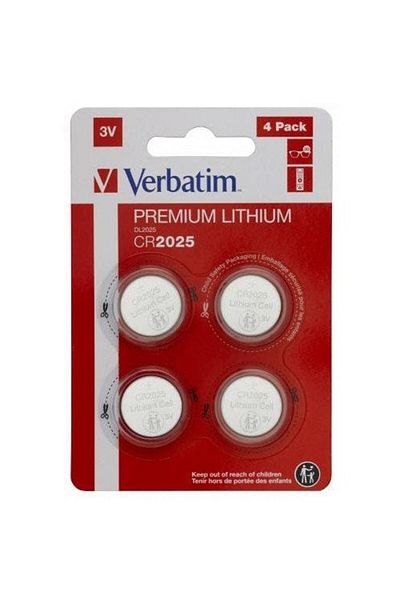 Verbatim Set 4 baterii Verbatim 49532, CR2025, 3 V