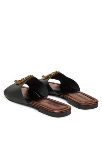 Just Cavalli Flip-flops negri pentru femei JUST CAVALLI-78RA3S92 ZPB20 899 BLACK