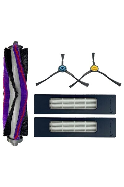 Popüler Set de perii și filtre de schimb compatibile cu aspiratorul robot Fak...