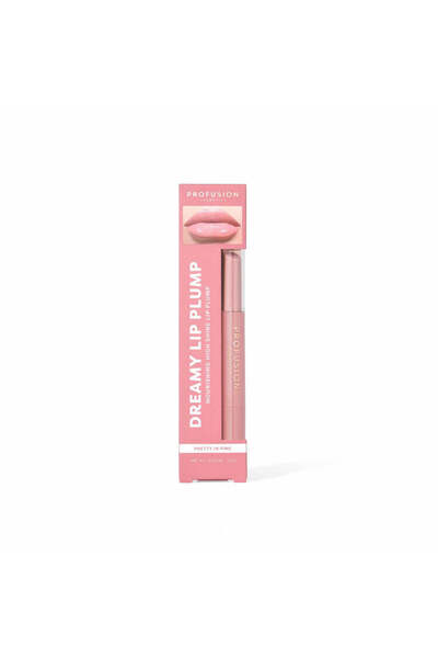 PROFUSION COSMETICS Luciu de buze hrănitor cu efect volumizator, Dreamy Lip Plump, nuanță roz, Profusion Cosmetics, 1,5 g