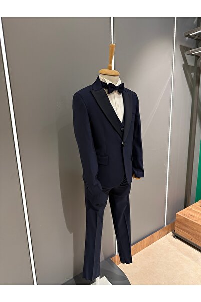 cemden Erkek Çocuk Lacivert Damatlık