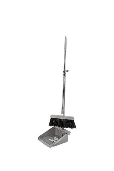 rexa Long Handle Broom and Dustpan Set