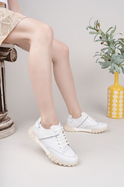 Diego Carlotti Genuine Leather Women's Casual Sneaker Shoes Dc2648