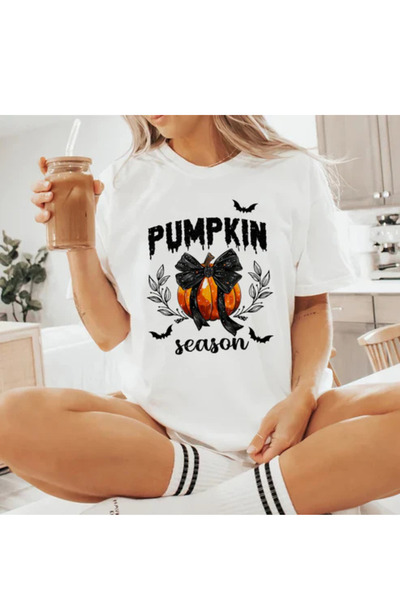 donamod Tricou oversize imprimat PUMPKIN SEASON
