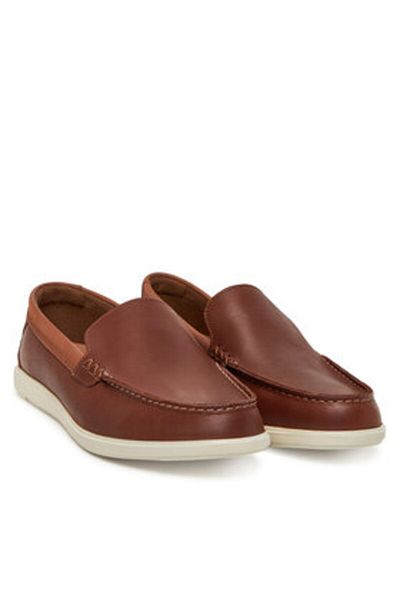 CLARKS Men's Loafers brown CLARKS-26181279 411 DARK TAN LEA