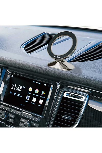 Go-Des GD-HD215 MagSafe 360 Degree Rotating Magnetic Car Phone Holder with Head Movable
