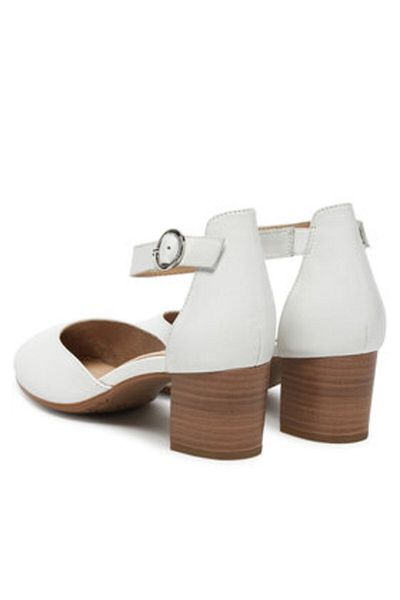 Tamaris Women's Pumps white TAMARIS COMFORT-8-84402-42 108 WHITE NAPPA