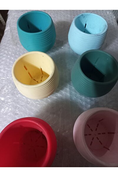 SERİNOVA saksı küçük elvan1 modeli 5 adet