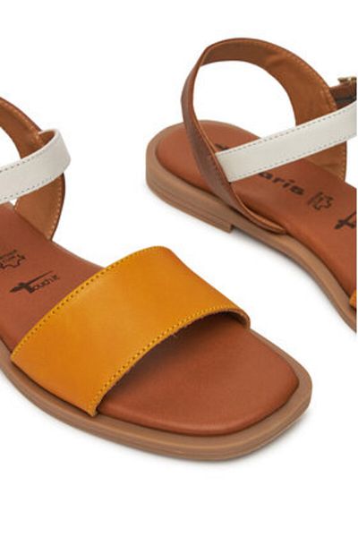 Tamaris Women's Sandals orange TAMARIS-1-28160-42 457 CUOIO COMB