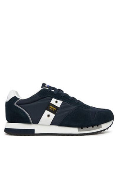 BLAUER Teniși albaștri pentru bărbați BLAUER-S5QUEENS01/MES NVY/WHI NAVY/WHITE