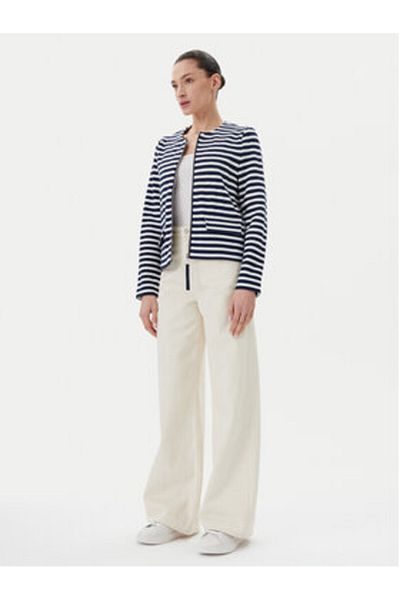 Olsen Cardigan albastru pentru femei OLSEN-15001601 40173 ALBASTRU CERNEALĂ