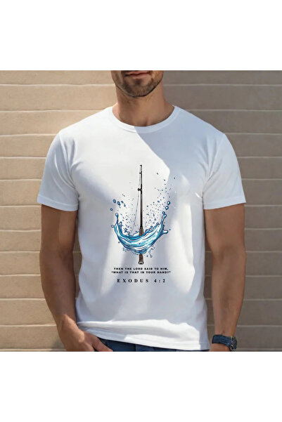 donamod تي شيرت مطبوع عليه اللورد قال له