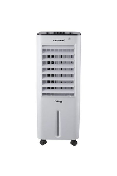Hausberg Air Cooler With Remote Control Hb-5963ab, 55-80w, 12l, 3 Speeds, Mechanical Control, Turbo