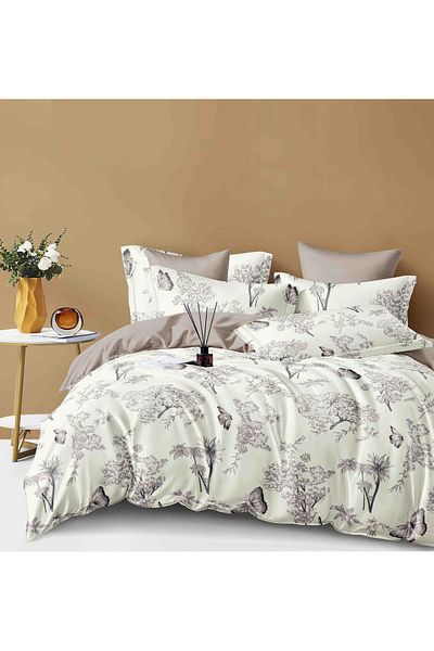 CHIRASO CHIRASO Bedding, FINET 6 Pieces, 2 Persons, Fitted Sheet 180x200, Colorful Print