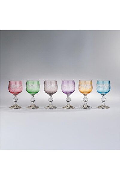 TOYGAR Torino Asorti 150Cc 6 Colors 6-Piece Footed Galler