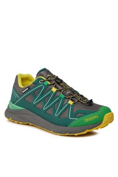 Kappa Men's Half-boots gray KAPPA-341F7KW KOMBAT TERRENO WP GREY CHARCOAL - GREEN PINE
