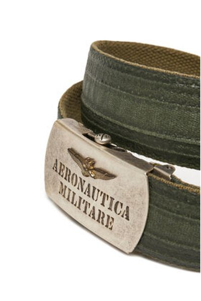 Aeronautica Militare Curea bărbătească verde AERONAUTICA MILITARE-251CI317CT3585 07293 MILITAR OLIVE