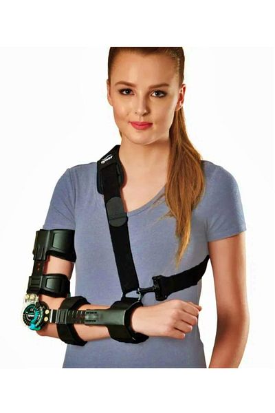 Tynor Adjustable Mechanical Elbow Brace, Model E46 (Left)