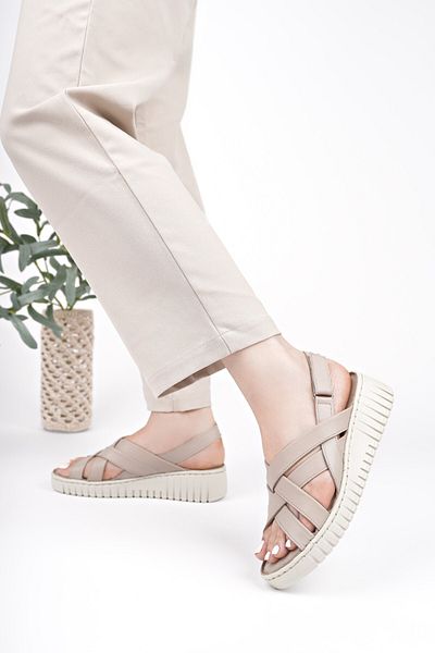 Diego Carlotti Genuine Leather Women's Daily Sandals Dd9747