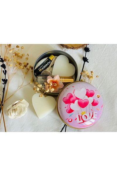 J&M jaco&Me Love Patterned 7 # Gift Box # Soap Box