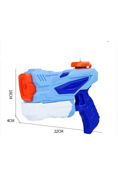 Flippy Water Blaster for Kids, Tank, For Pool/Beach, Flippy, 6 years+, 3 Nozzles, Blue, 300ML