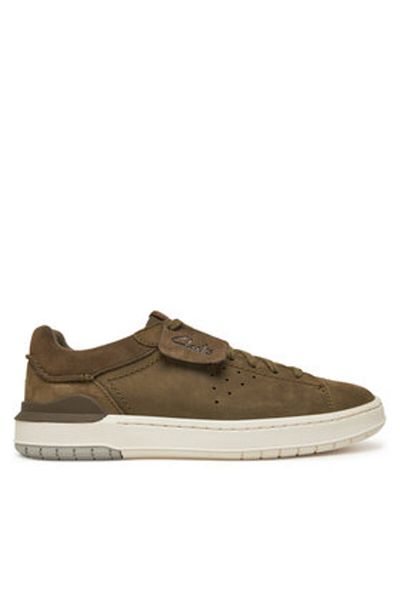 CLARKS Men's Sneakers multicolor CLARKS-26181324 398 OLIVE NUBUCK