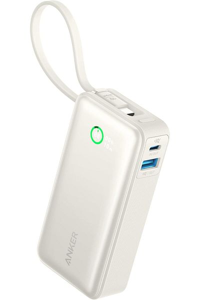 Anker Nano Power Bank (30W, USB-C Cable Integrated)