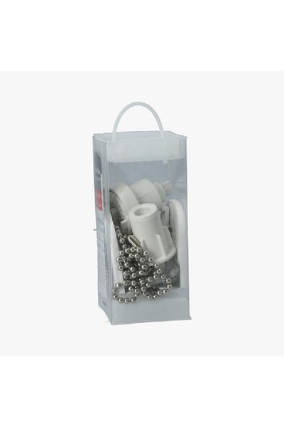 Harmony Fitting Metal Chain Set White and Silver