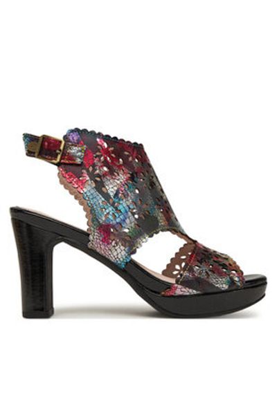 LAURA VITA Sandale damă multicolore LAURA VITA-HICAO 0423 NOIR