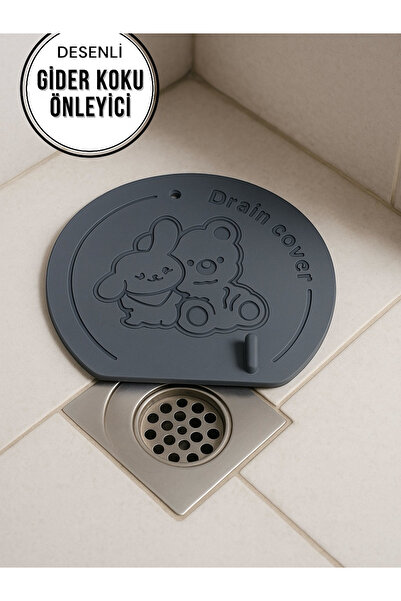 Dem Home Kötü Koku Önleyici Silikon Mat Banyo Mutfak Lavabo Balkon Gider Tıpası Kapağı Böcek Önleyici