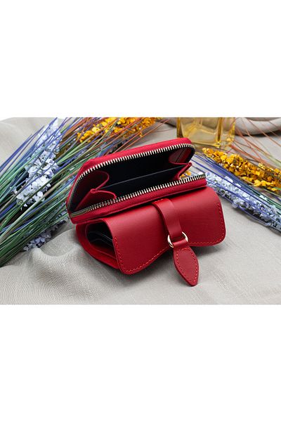 Womancraft Defne Women's Wallet with Zippered Accordion Paper and Coin Compartment