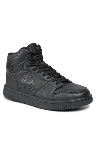 Kappa Teniși negri pentru femei, bărbați, unisex KAPPA-361G12W LOGO BASIL MD BLACK