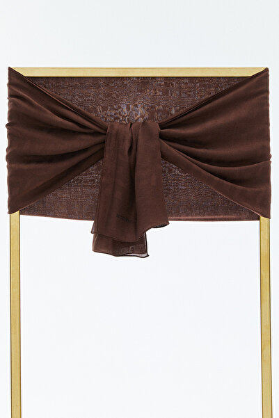 Setrms Amblem Detaylı Şal