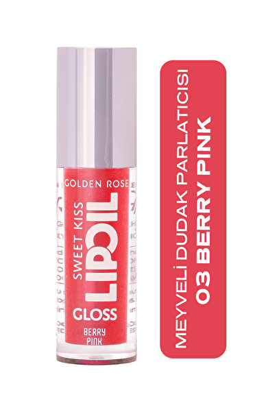 Golden Rose Sweet Kiss Lip Oil Gloss No:03 - Dudak Parlatıcı Yağ