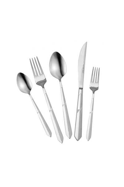 Karaca New Diamond Elegance 84 Piece 12 Person Cutlery Set with Box