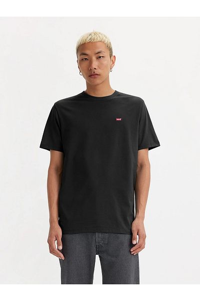 Levi's Ανδρικό μαύρο T-shirt Ss Original Hm Tee Tr