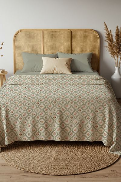 Trendyol Collection Double Printed Pike 200X230Cm Tphss25Cpt00001