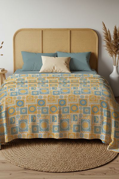 Trendyol Collection Double Printed Pike 200X230Cm Tphss25Cpt00001