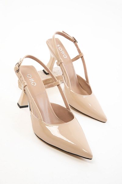 SOHO Pantofi clasici cu toc pentru femei Skin Lacuit-Ten 20256