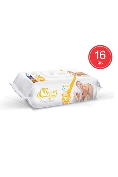 Sleepy Wet Towel Sensitive 90 Pieces 16 Pack